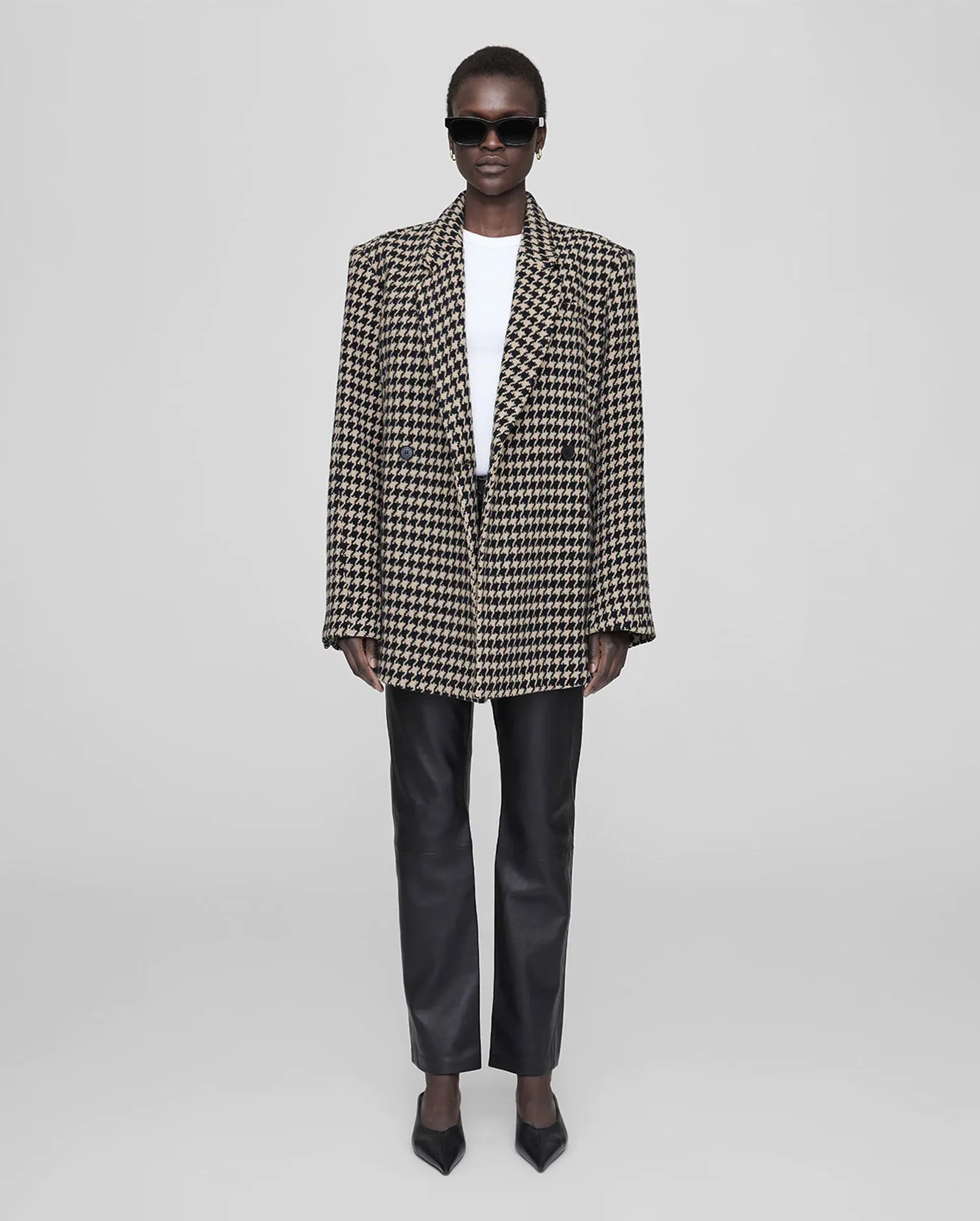 KAIA BLAZER / HOUNDSTOOTH