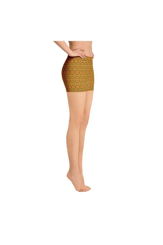 Kente Print Shorts