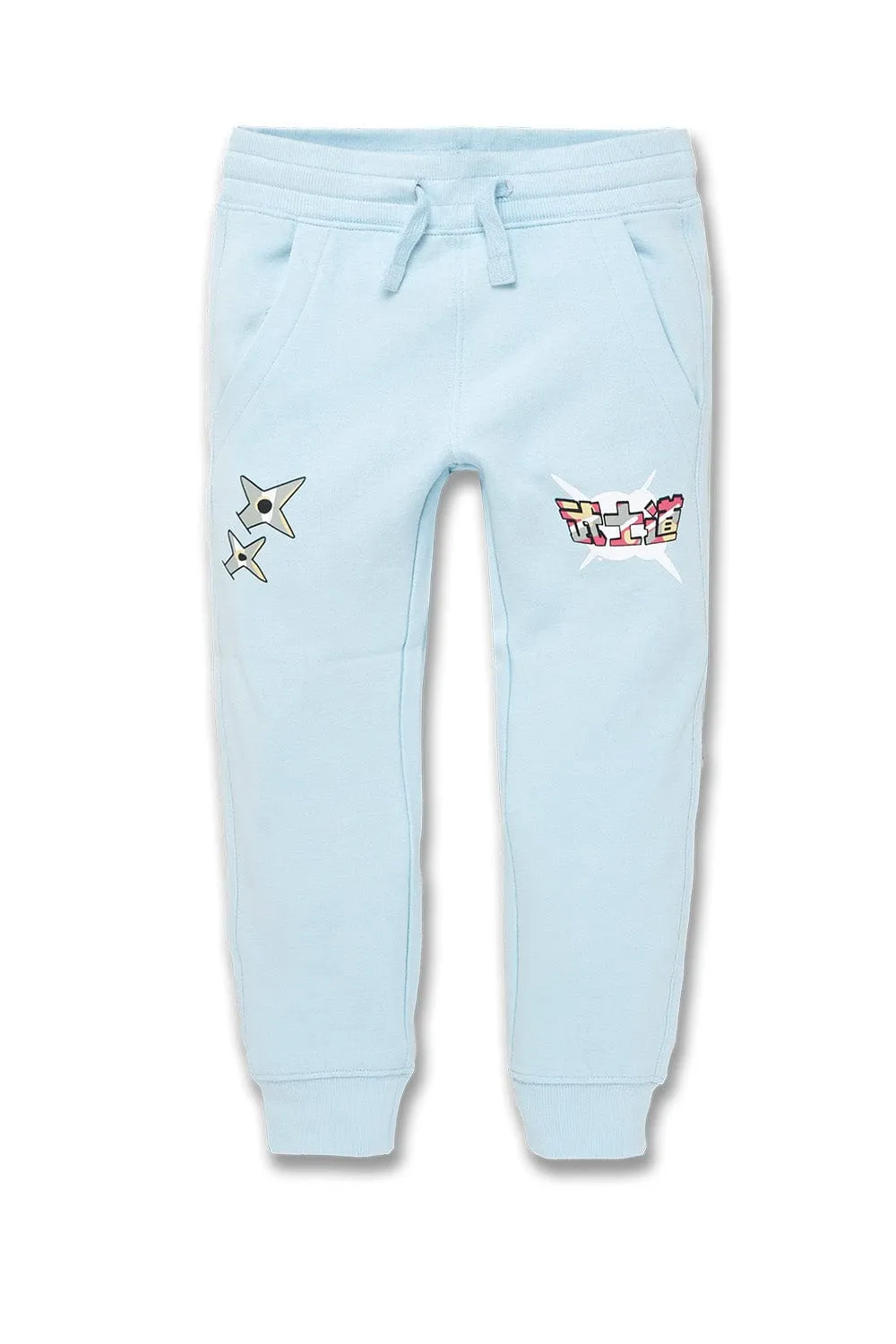 Kids Invincible Plush Jogger Sweatpants (Sky)