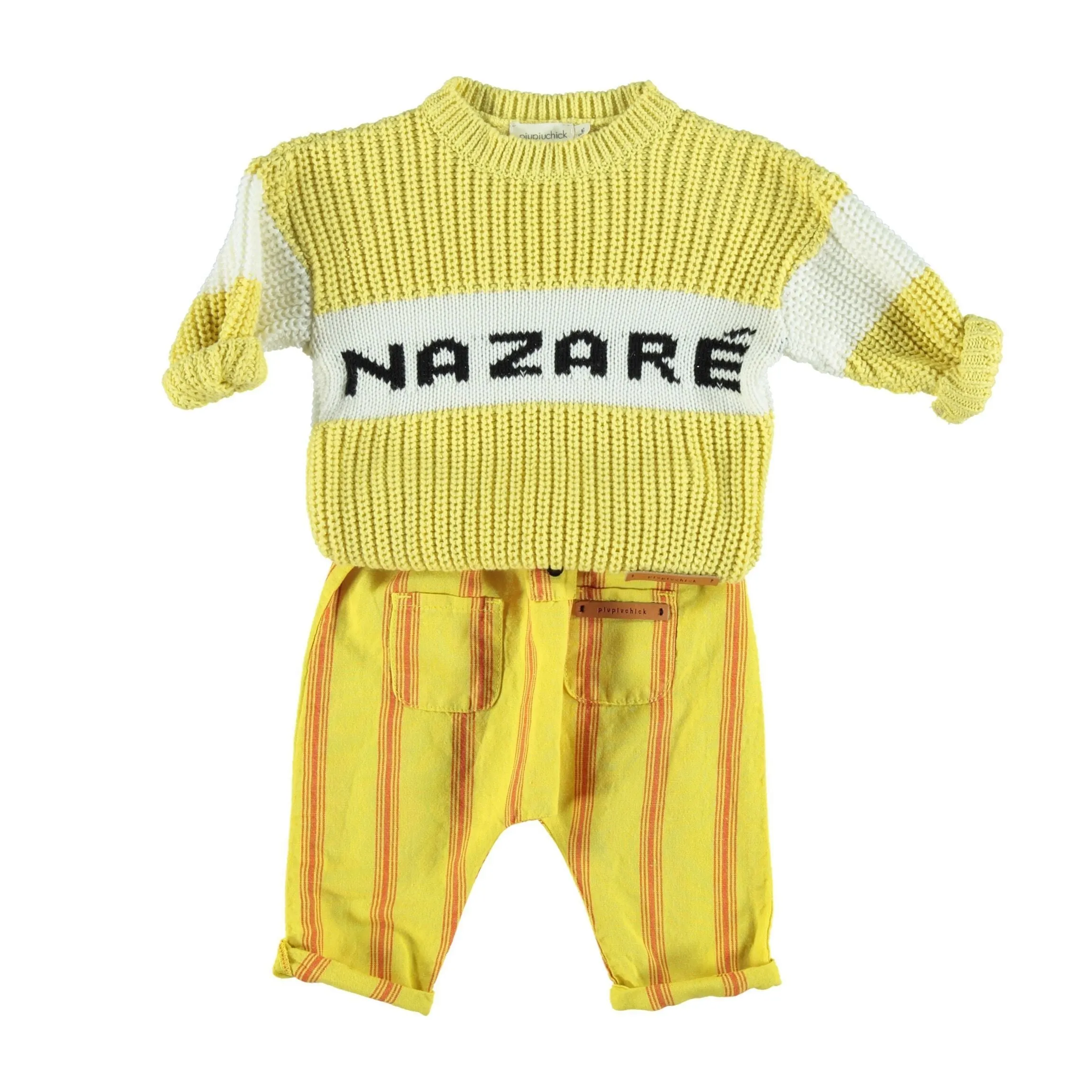 Knitted Sweater - Yellow 'Nazare'