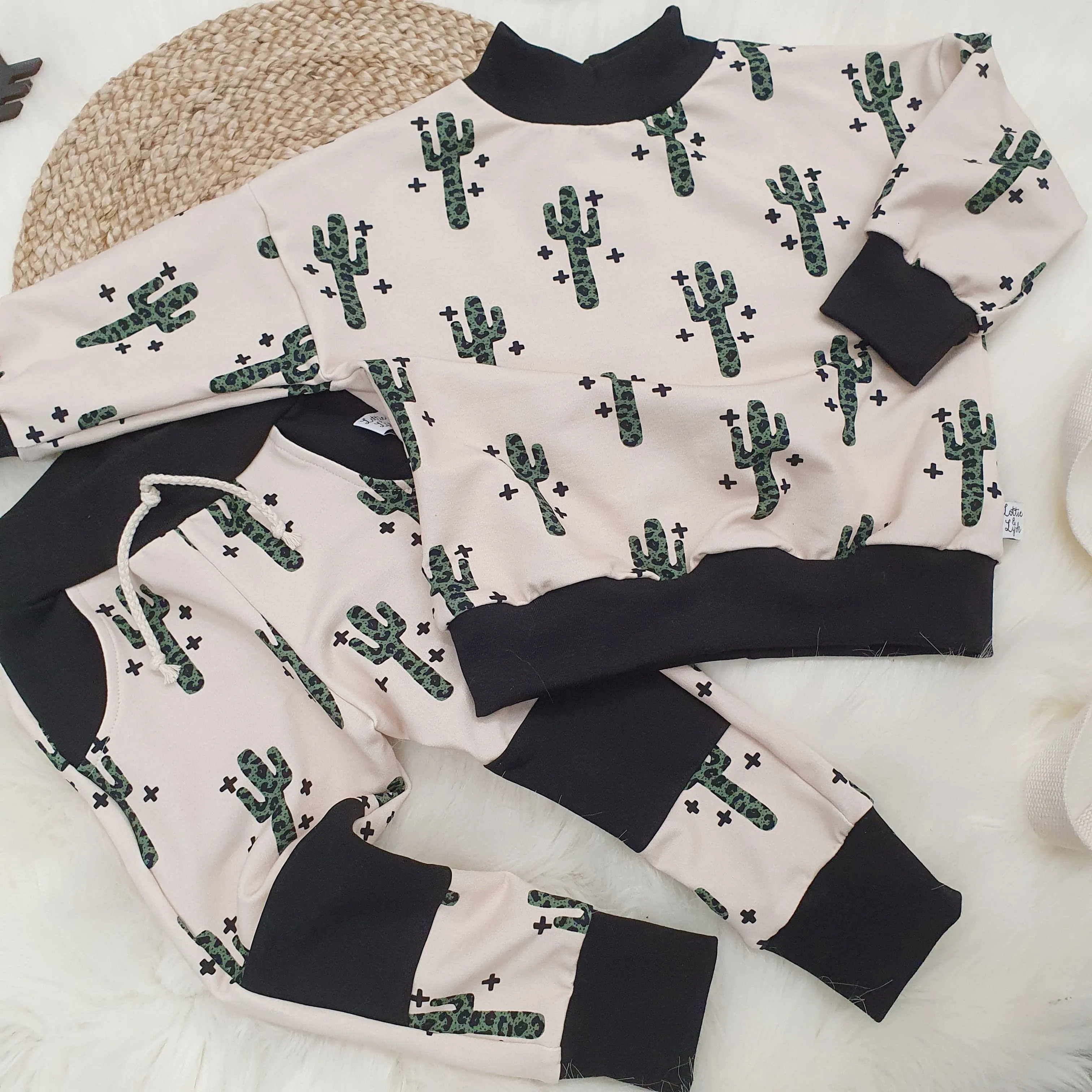 Leopard Cacti Loungewear Co-ords