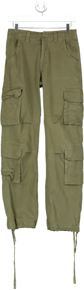 luxe to kill Green Cargo Trousers UK 6