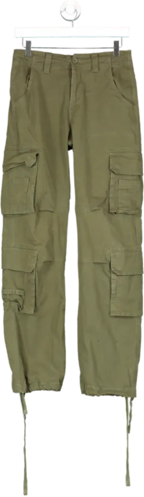 luxe to kill Green Cargo Trousers UK 6