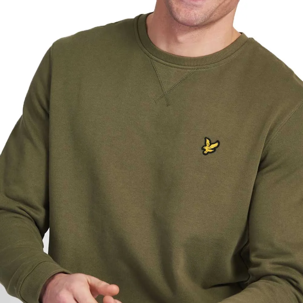 Lyle & Scott Crew Neck Sweatshirt - Lichen Green  ML424VTR