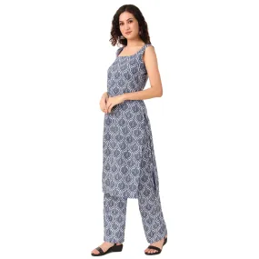 Magnetism Indigo Kurta with Pant (Customise)