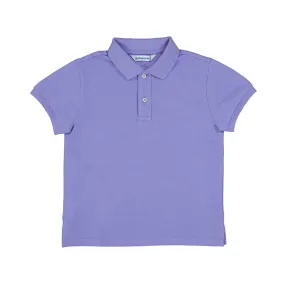 Mayoral Mini Basic Lilac Short Sleeve Polo_ 150-33