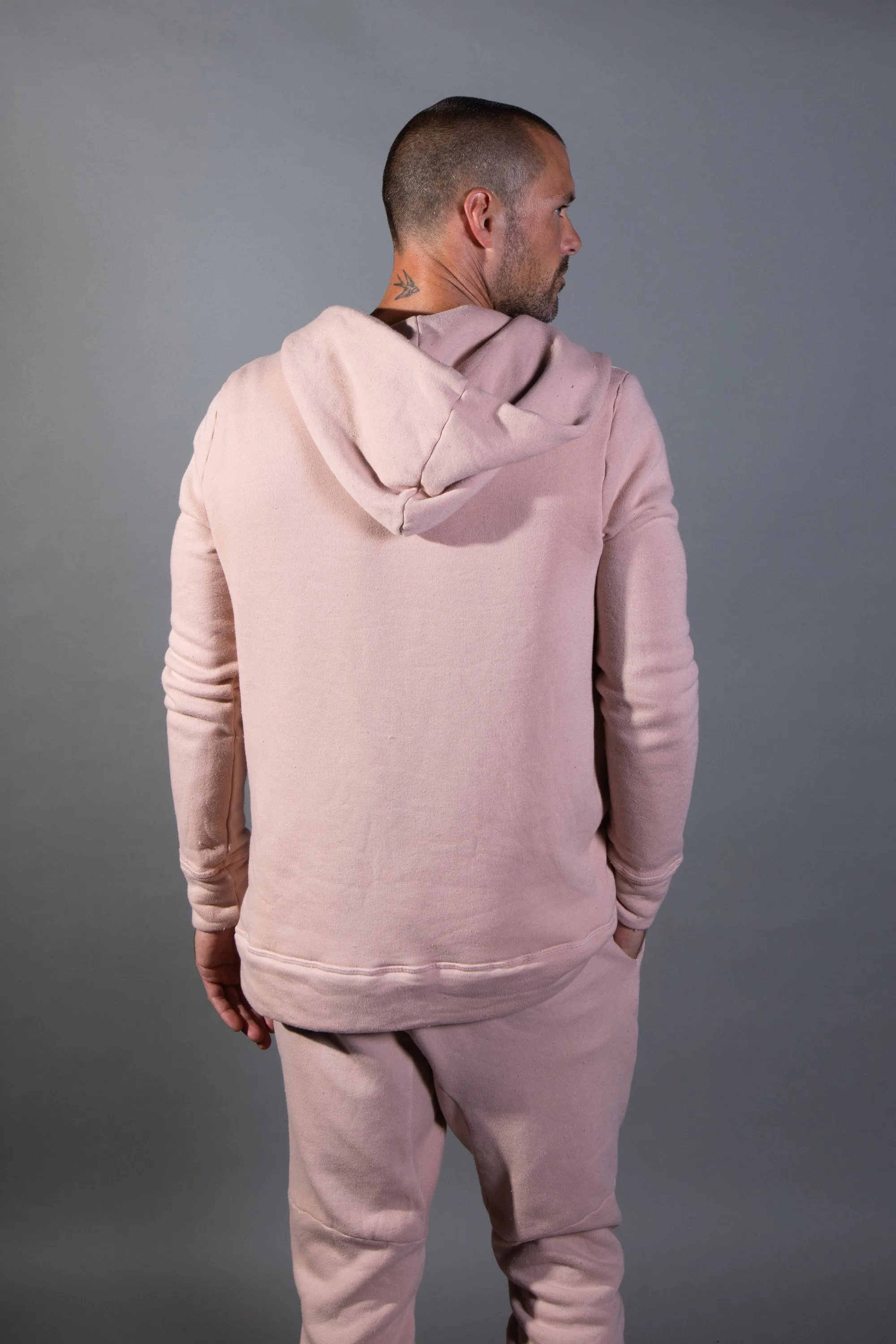 Men's French Terry Zip Front Hoodie