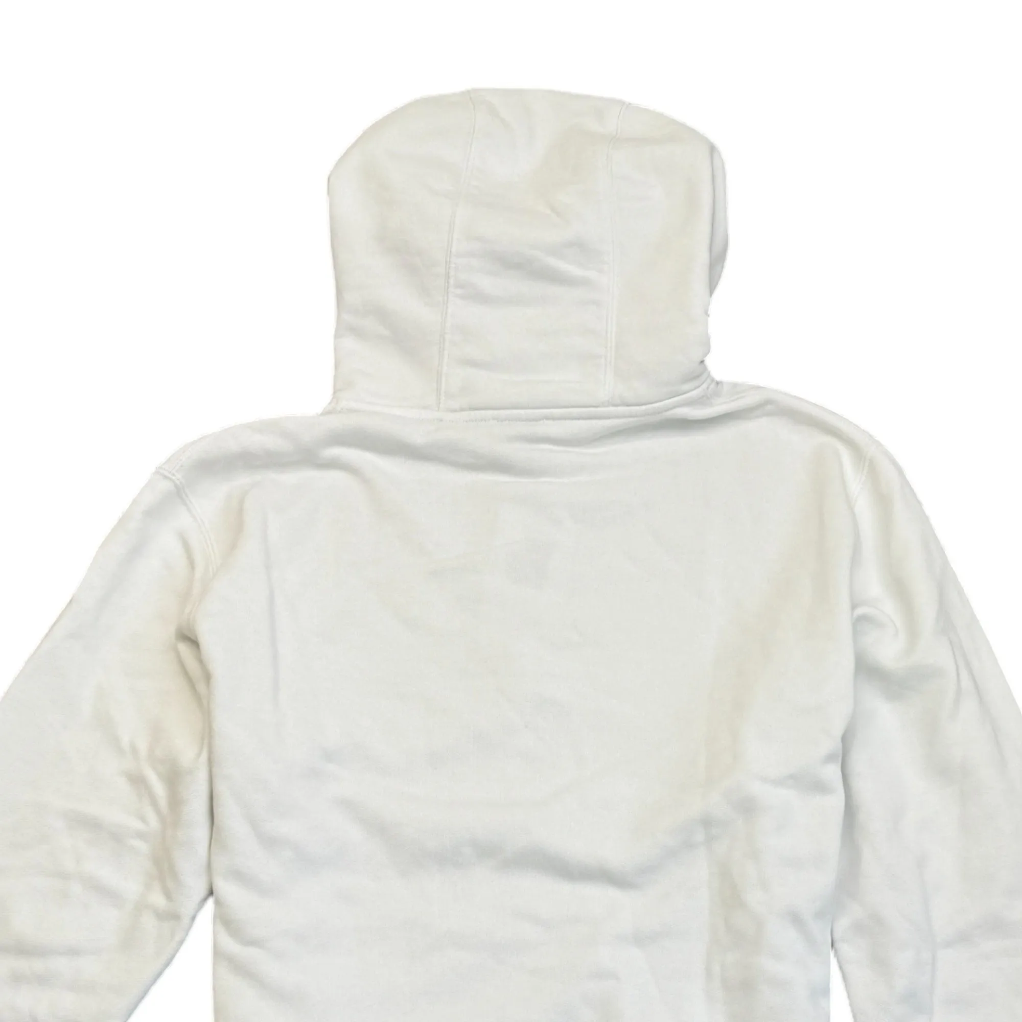 Men's Logo Hoodie White Size M