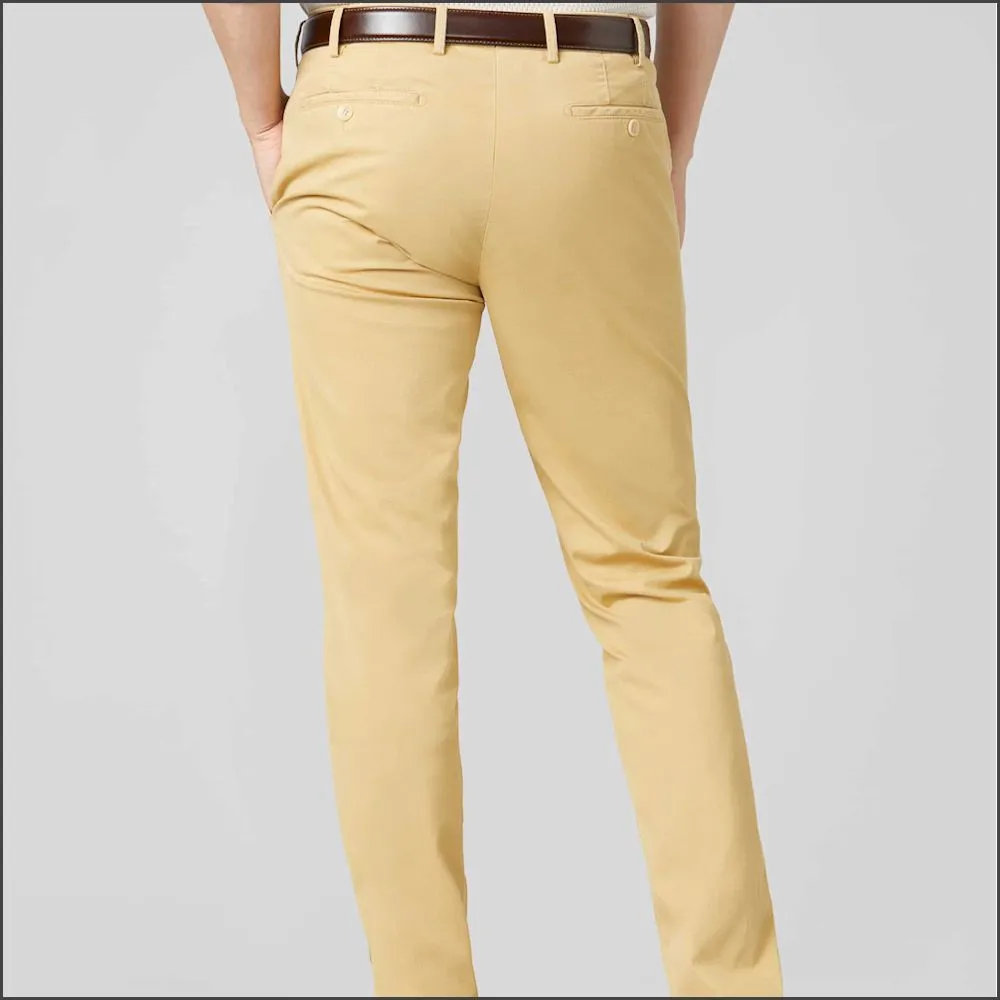 Meyer New York 5045 43 Mustard Chino*