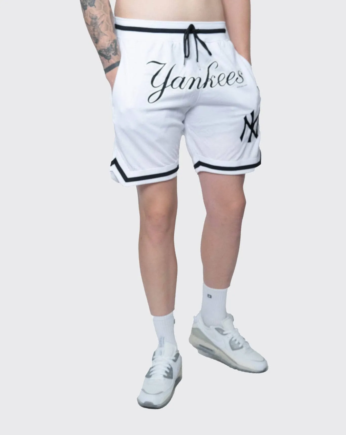 new era new york yankees mesh short