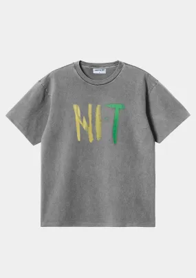 NFT Heavy Oversized Washed Tee - Grey