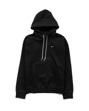 Nike Solo Swoosh Fleece Pullover Hoodie Black