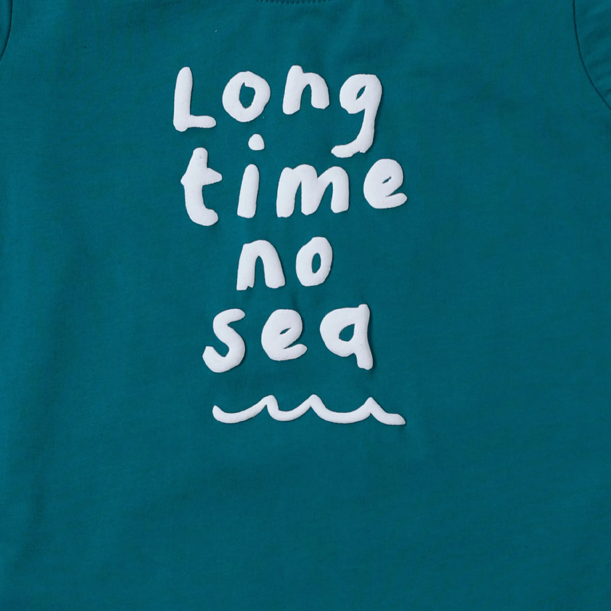 No Sea Puff Print T-Shirt