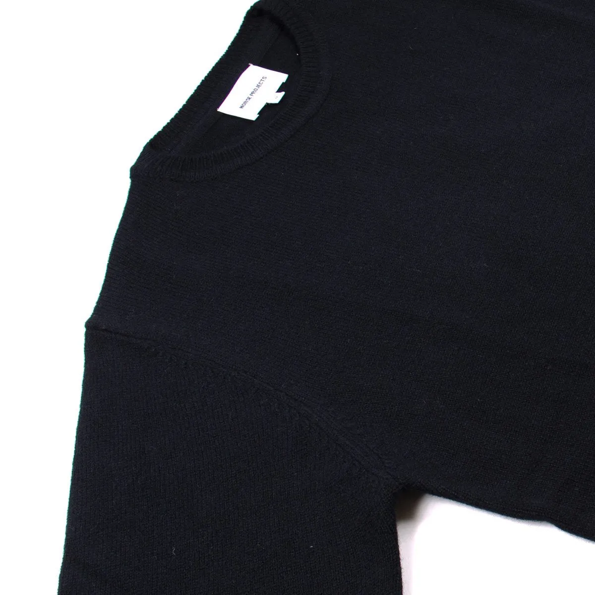 Norse Projects - Sigfred Lambswool Sweater - Black