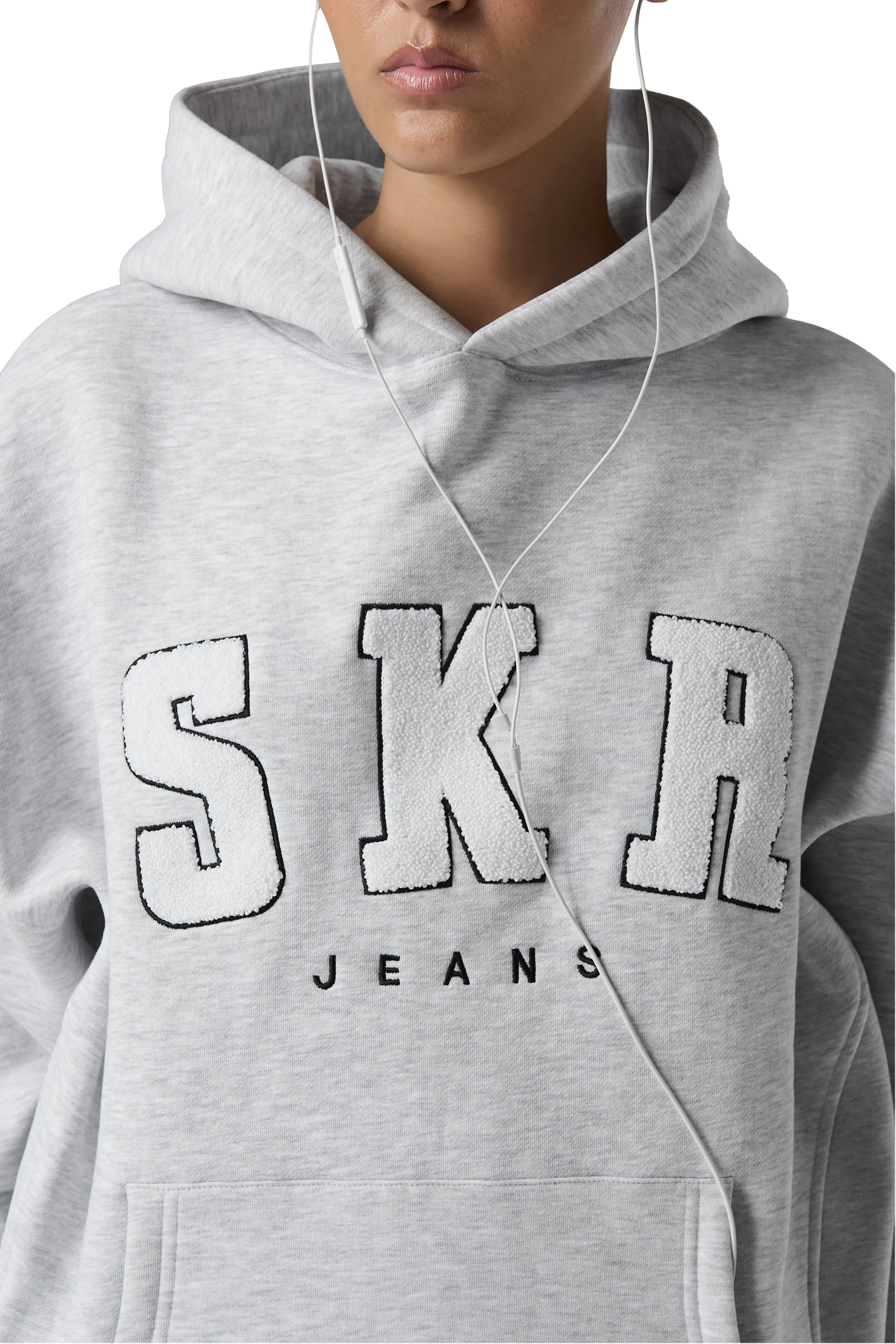 Premium Official SKR Logo Hoodie in Subtle Passive Hue