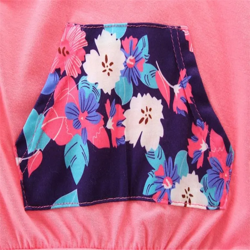 Pink Floral Sweatsuit