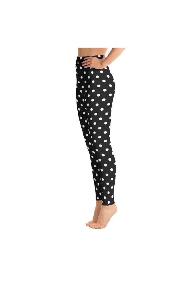 Polka-dot Yoga Leggings