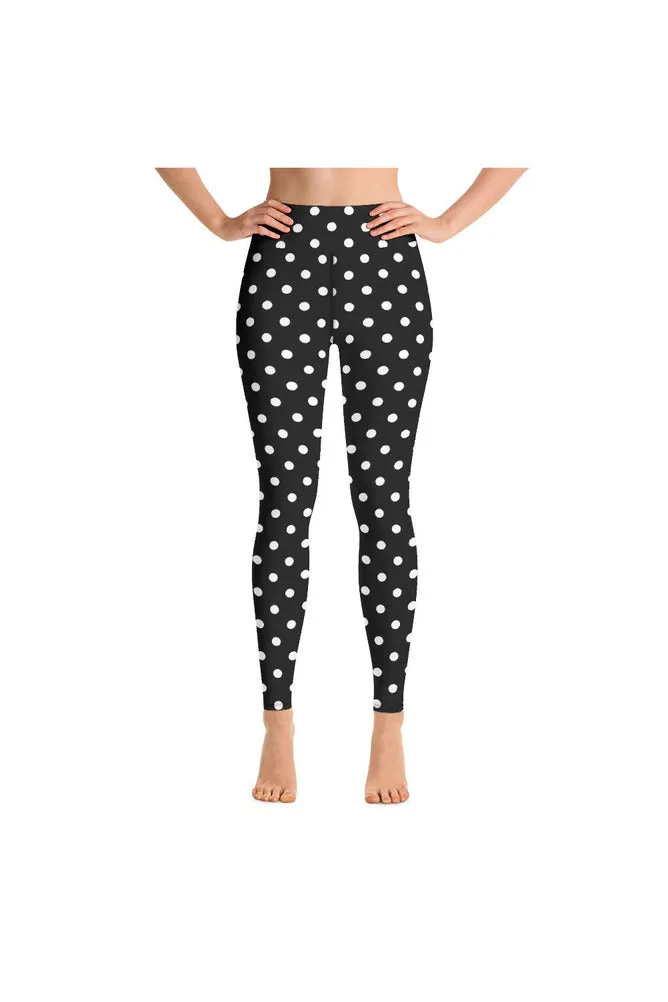 Polka-dot Yoga Leggings