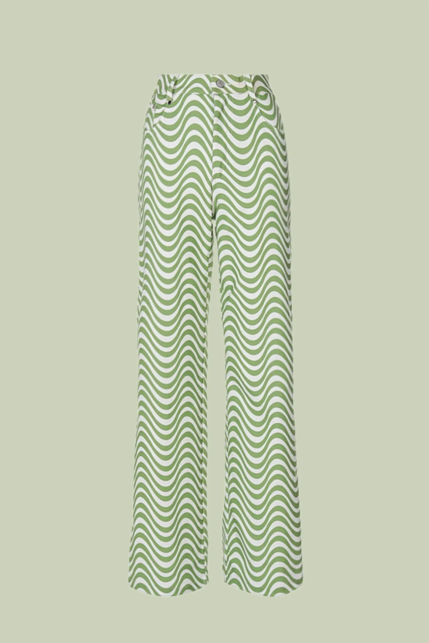 Prism pattern trousers