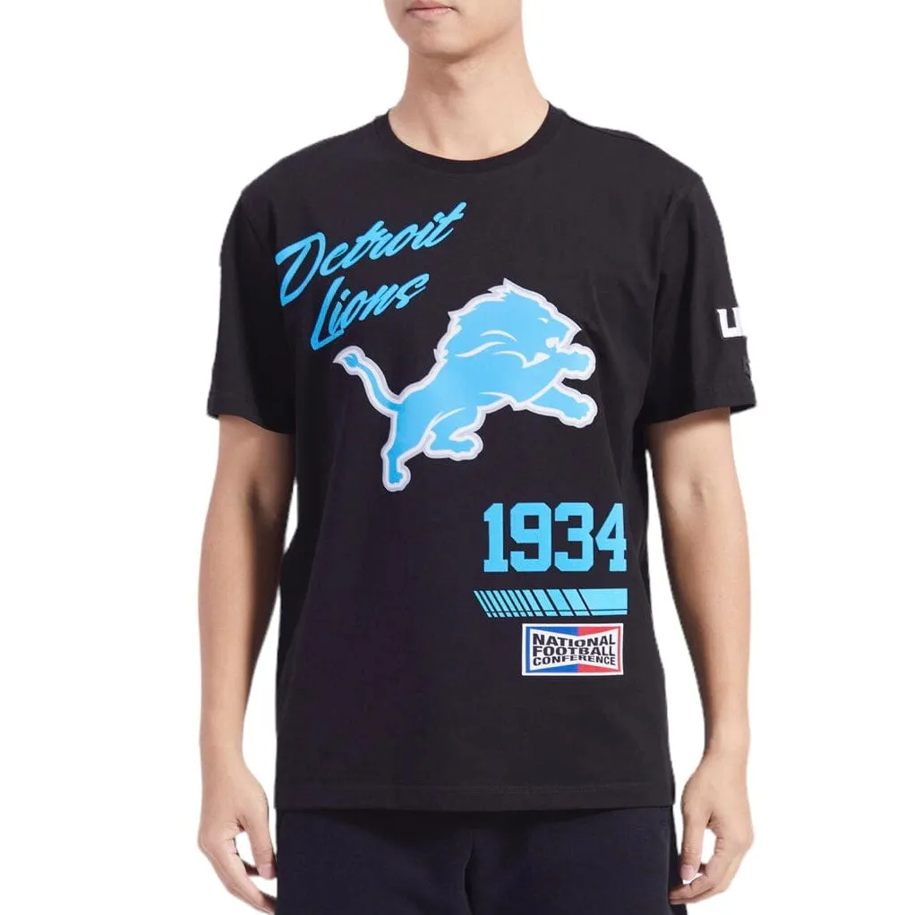 Pro Standard Detroit Lions Fast Lane SJ Tee (Black) FDL1410330-BLK