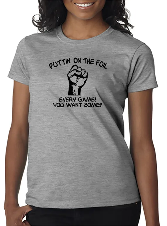 Puttin On The Foil T-shirt - Slap Shot T-shirt