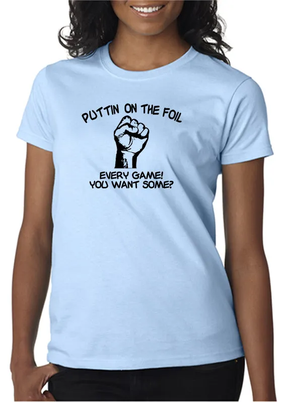 Puttin On The Foil T-shirt - Slap Shot T-shirt