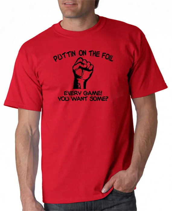 Puttin On The Foil T-shirt - Slap Shot T-shirt