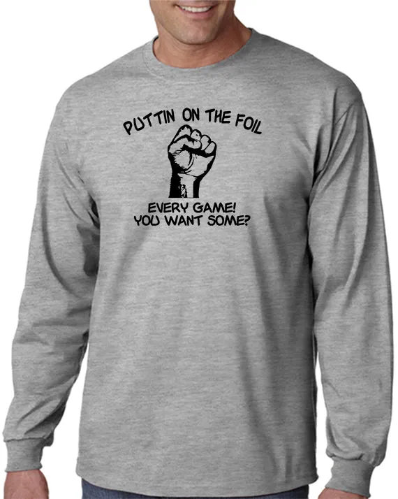 Puttin On The Foil T-shirt - Slap Shot T-shirt