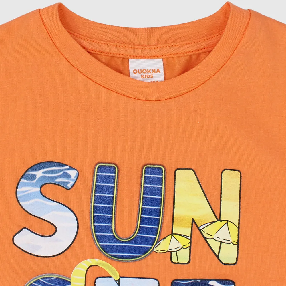 "Sunset" Short-Sleeved T-Shirt