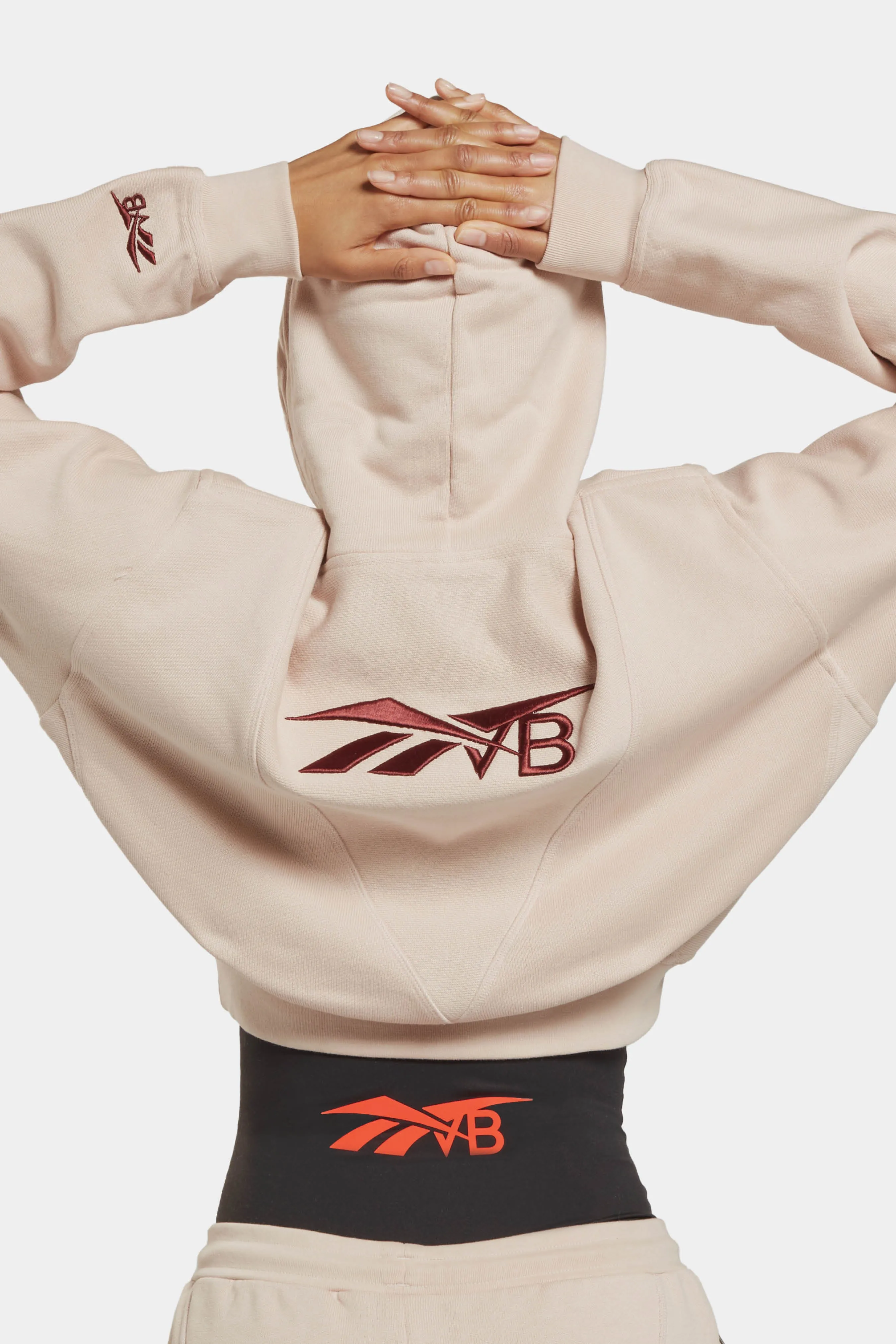 Reebok X VB Hoodie in Soft Ecru