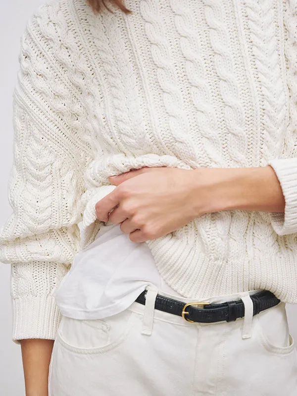 Rory Sweater in Ivory