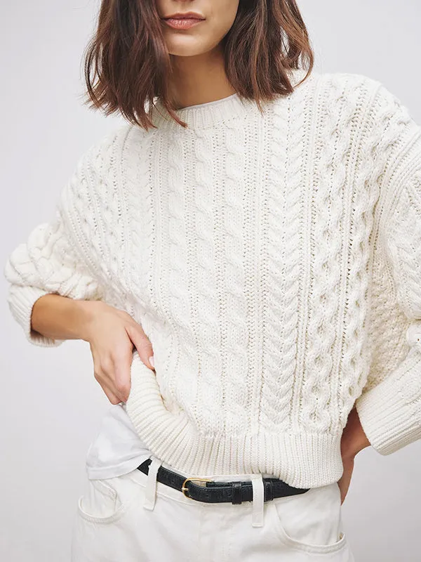 Rory Sweater in Ivory