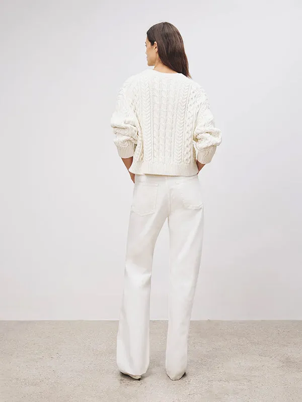 Rory Sweater in Ivory