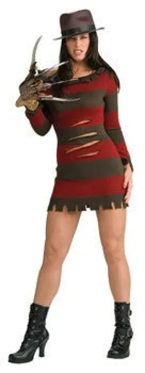 Sexy Female Freddy Krueger Costume