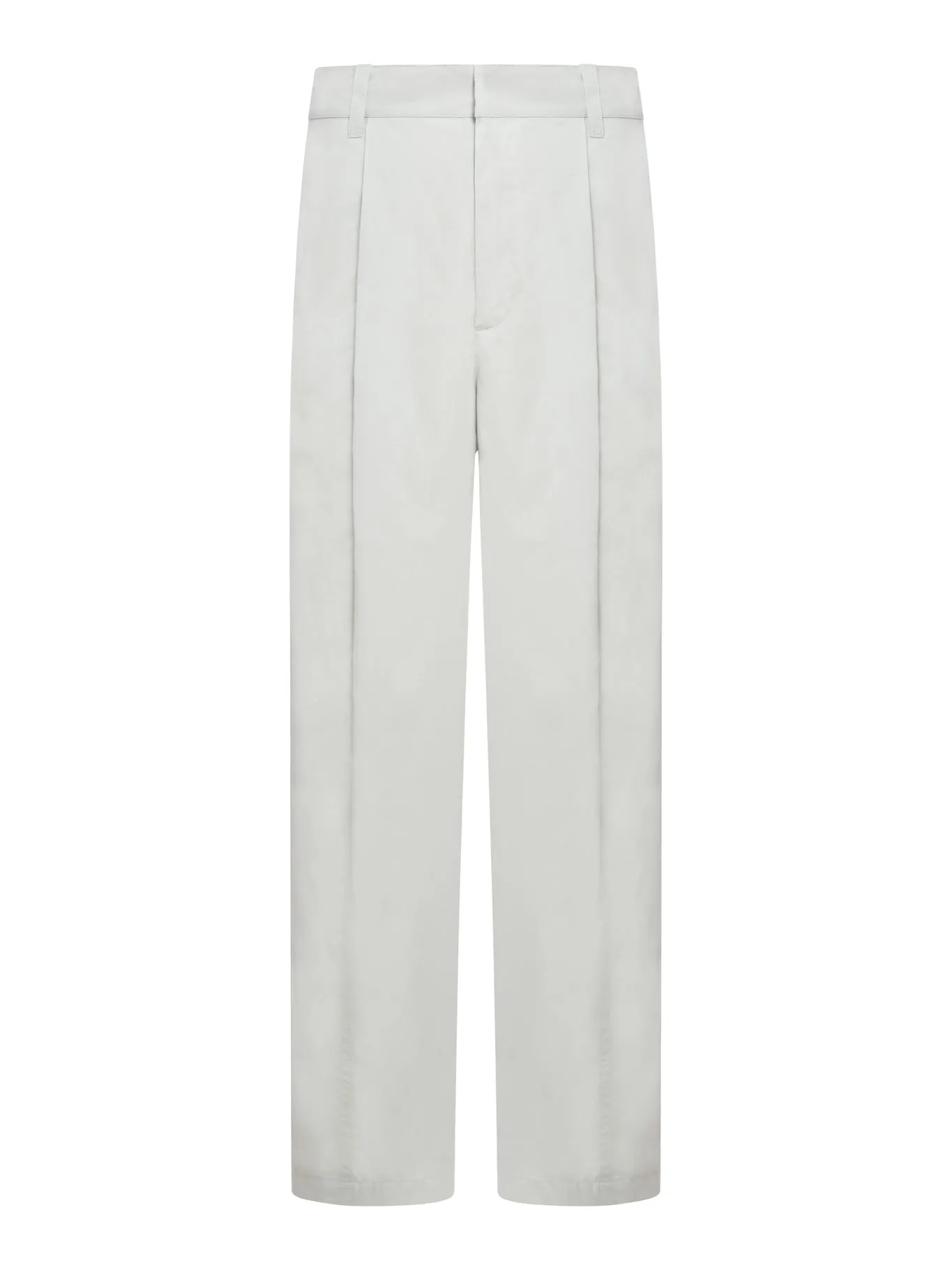 Silk and cotton trousers