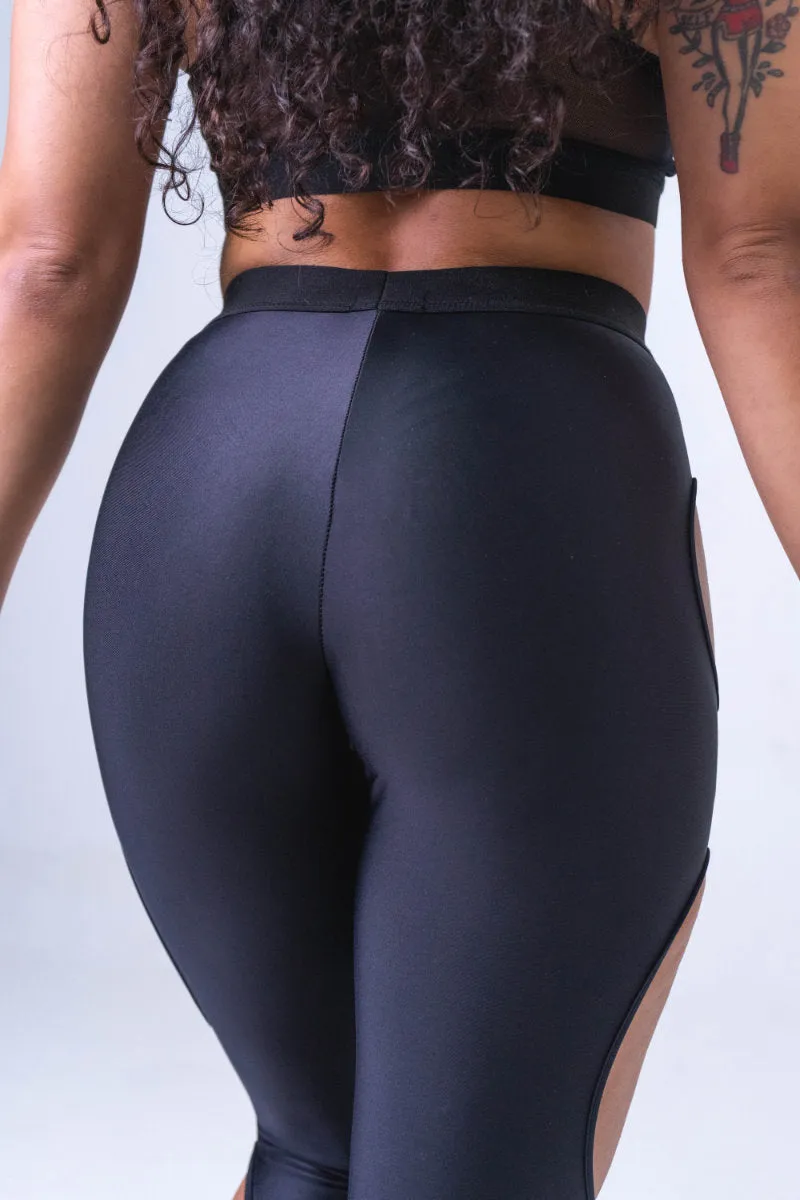 Sorte Hard to Handle Leggings - Black