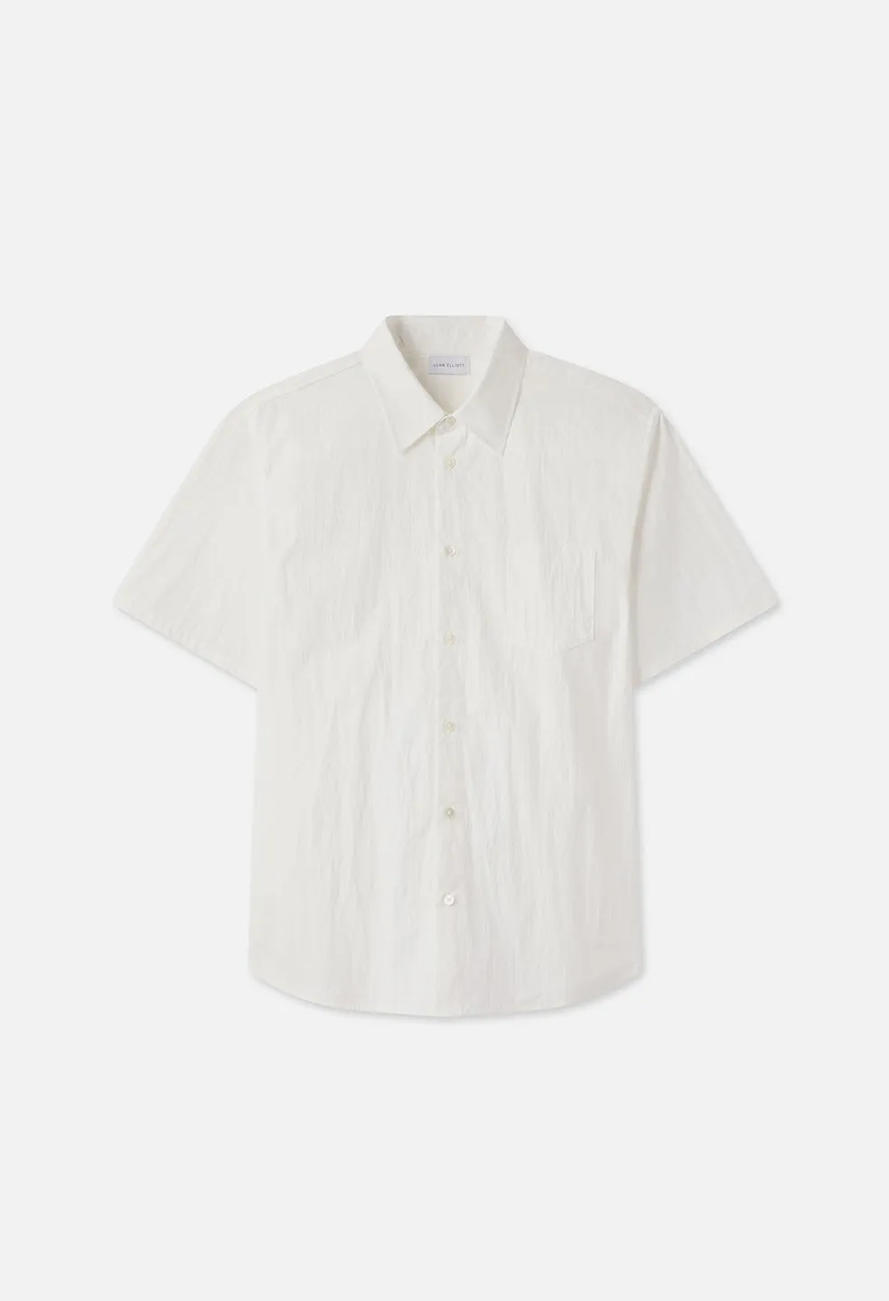 SS Cloak Button Up / White