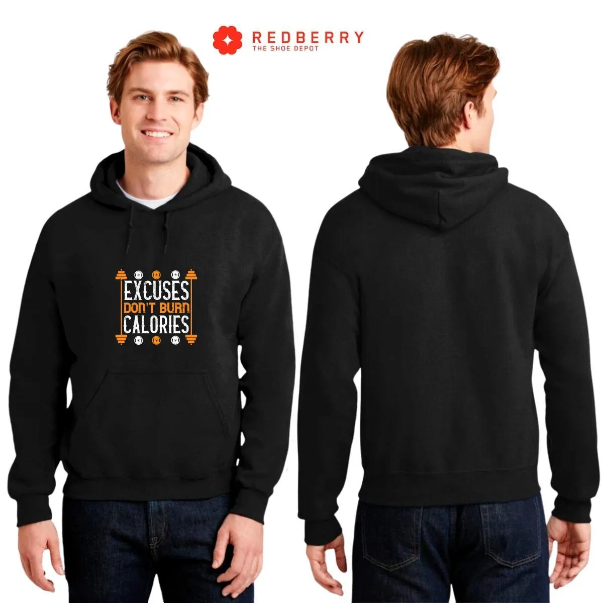 Sudadera Hombre  Hoodie Fitness Gym Ejercicio 007