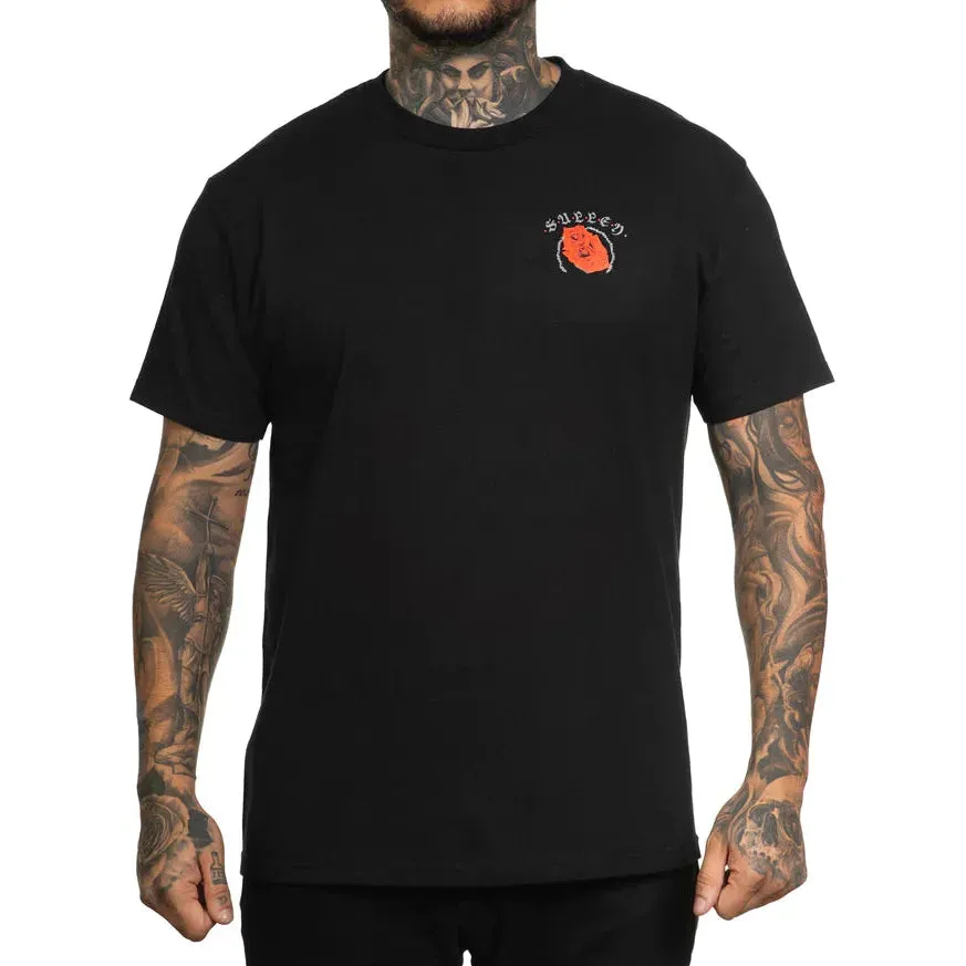 Sullen Broken Heart Tee Black