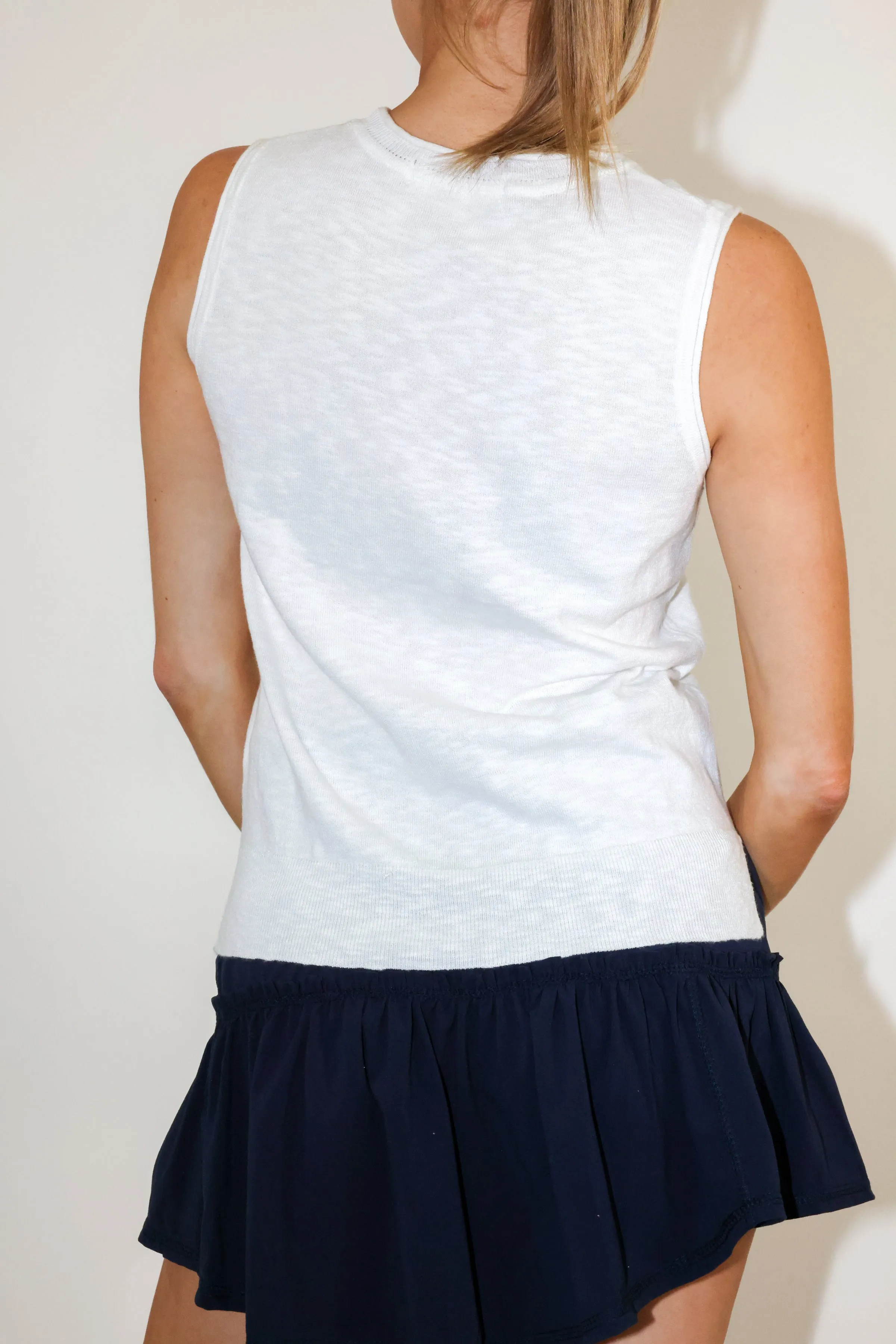 Teagan Crewneck Sweater Tank