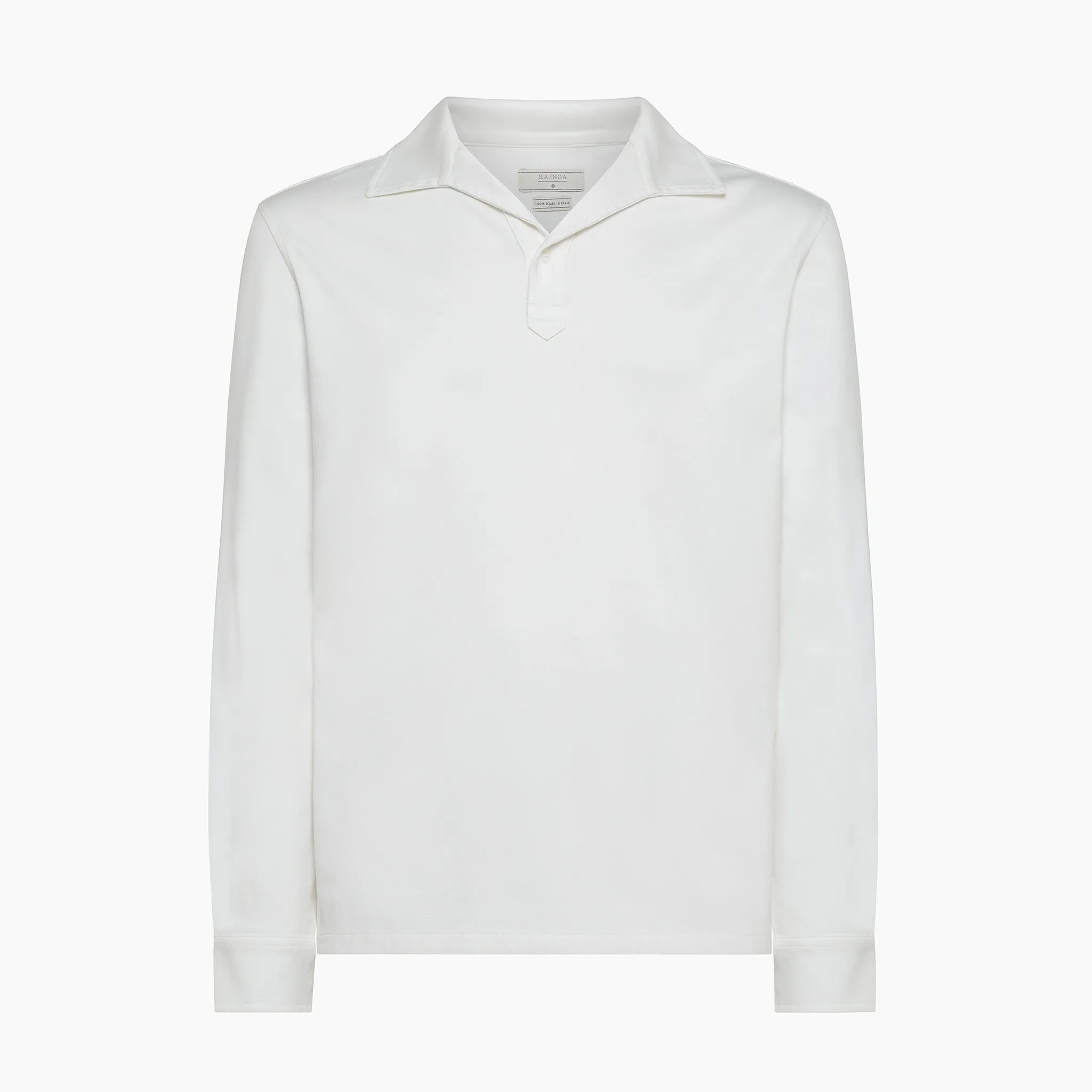 Thierry Polo long sleeves in jersey interlock