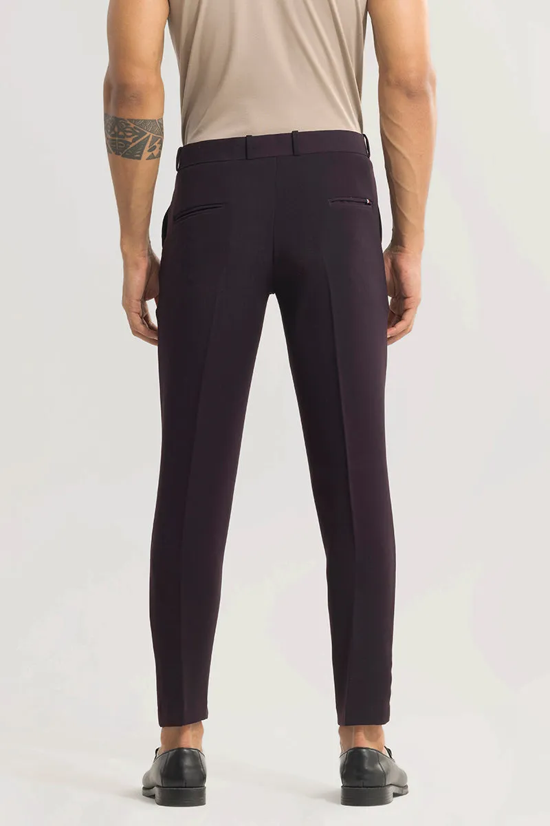 Tuxedo Attire Plum Purple Trouser