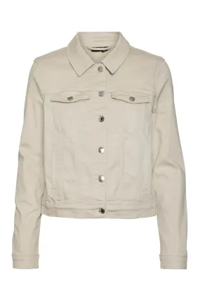 Wild Soya Denim Jacket - Pumice Stone