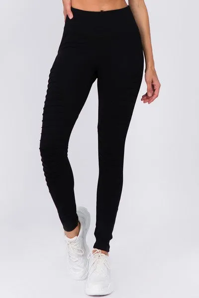 Women's Active High Rise Moto Leggings