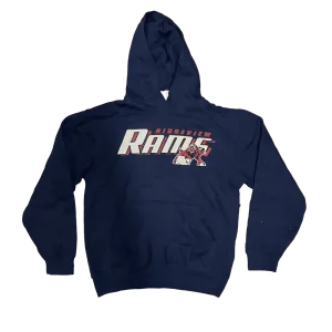 Youth •C2 Sport• Rams-Athletic Fleece Sport Hood navy Medium